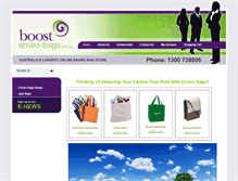 Tablet Screenshot of enviro-bags.com.au